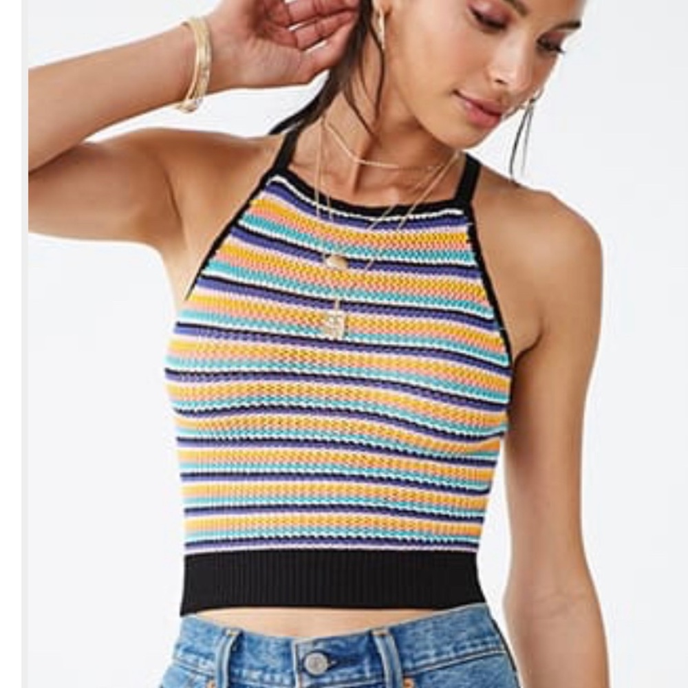Fishnet Cami Top